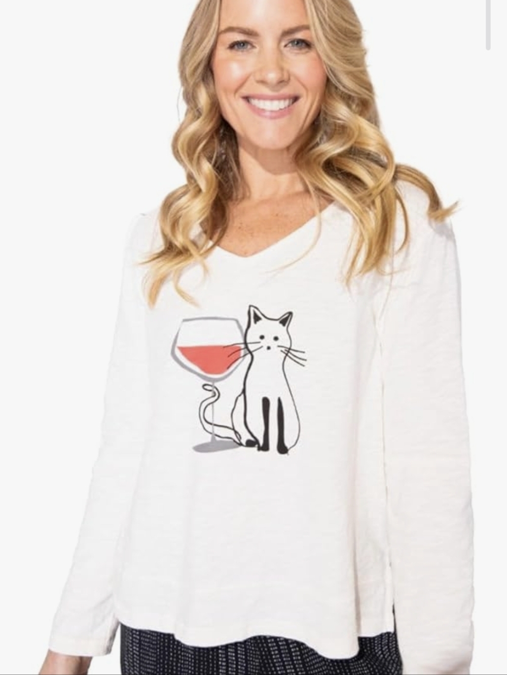 Habitat Tipsy Cat Top Sz.L NWT